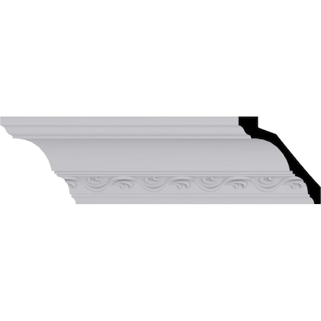 4 1/4H X 4P X 5 3/4F X 94 1/2L, (3 7/8 Repeat), Loera Crown Moulding